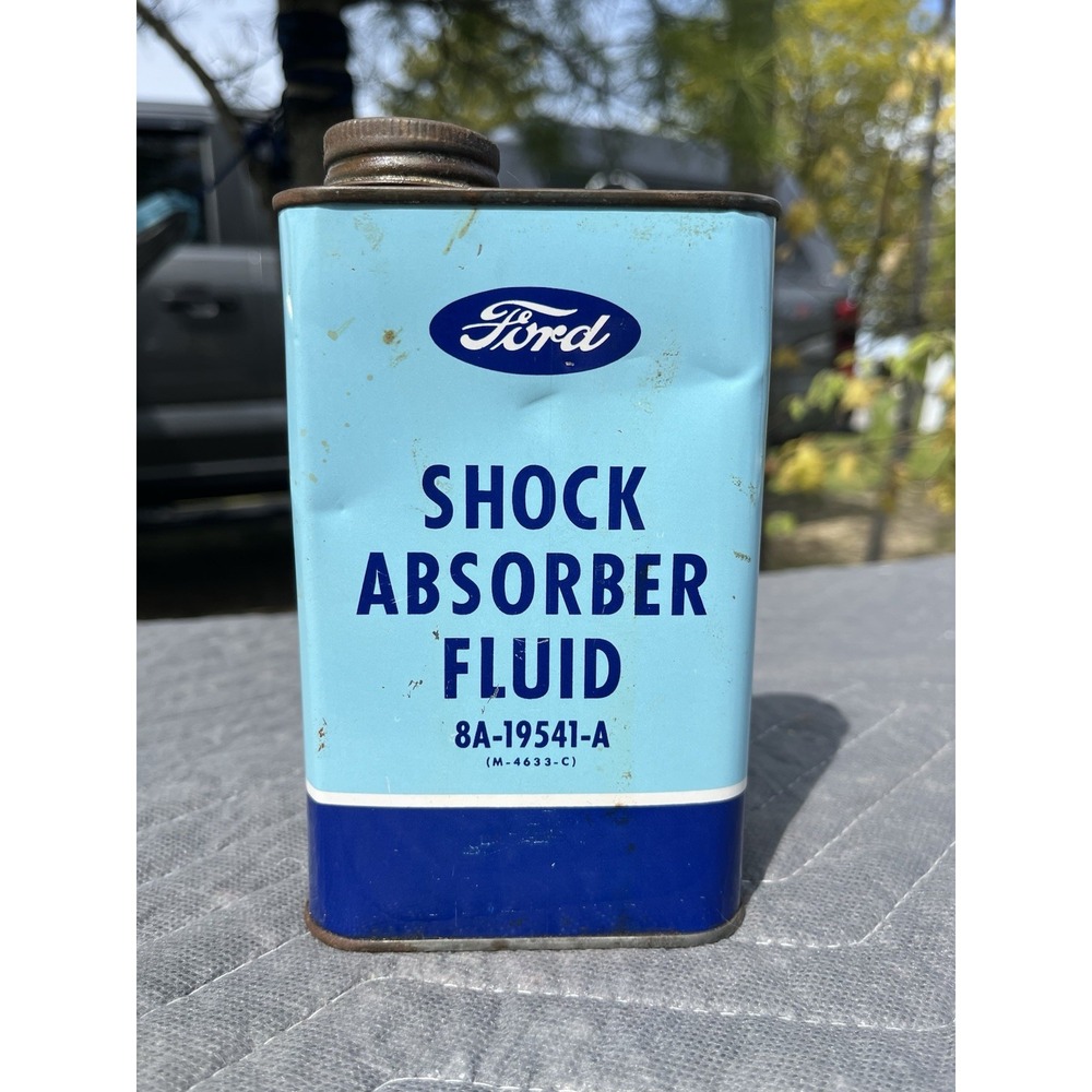 VINTAGE FORD SHOCK ABSORBER FLUID CAN—PART # 8A-19541-A